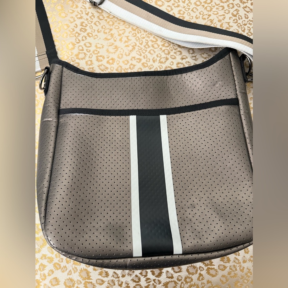 Haute Shore Blake Bello Copper Neoprene Crossbody Bag